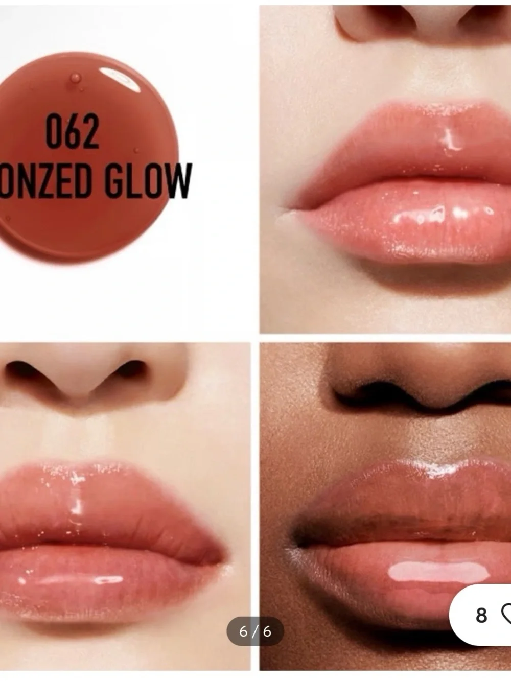 Dior Lip Glow Oil - Cherry Oil Red